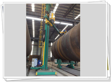 Manual Trolley Benchtop Welding Positioners Protective Cage Pipe Welding