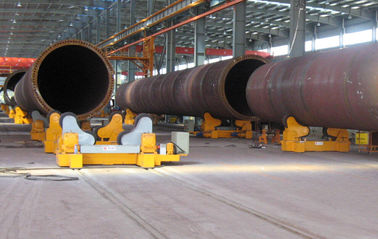 เครื่องโรยตัวเชื่อมไฮดรอลิกขนาด 1,000 ตัน Monopile Fit Up Rotator