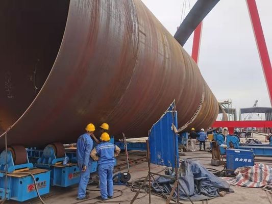 ถังหมุน 1000 มม. 200T สำหรับหอลมนอกชายฝั่ง