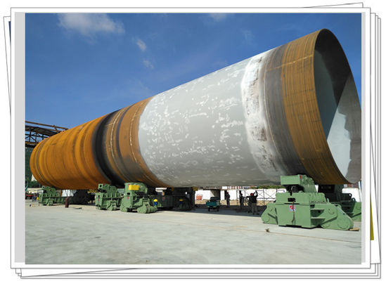 2000T 10m MP Welding Rotator 1 Power 3 Idler Mobile บนราง