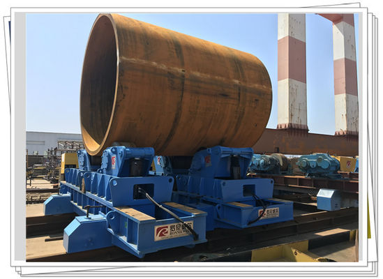 Offshore Foundation Pin Piles เชื่อมลูกกลิ้งหมุนด้วยล้อเหล็ก