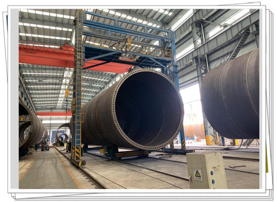 Tubular Tower Column SAW Welding Manipulator 5m Outer Longitudinal Seam