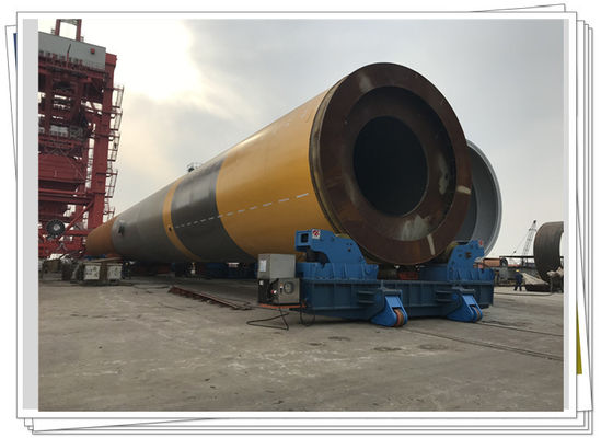 เครื่องเชื่อมพลังงานลมนอกชายฝั่ง Rotator Monopiles Final Assemble Line