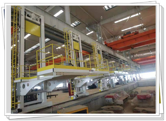 ส่วนท่อ Traversing SAW Welding Manipulator 5m Cantilever Welding Platform