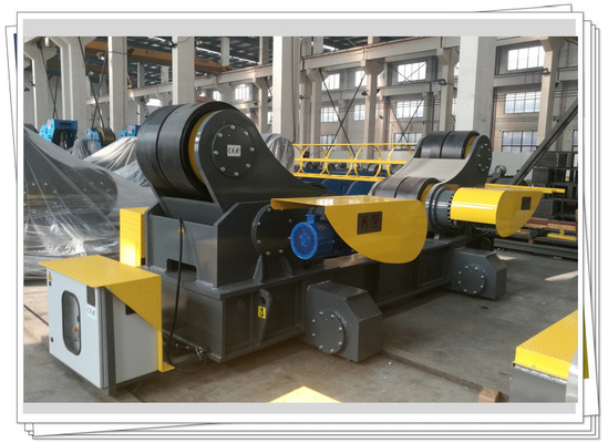 Direct Drive 500t Welding Turning Roller จัดตำแหน่งด้วยตนเองสำหรับ Wind Tower นอกชายฝั่ง